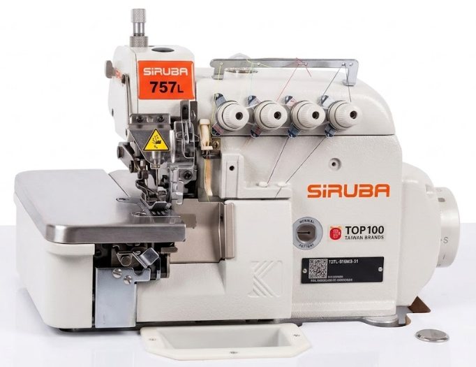 Overlock 4 hilos SIRUBA 757L